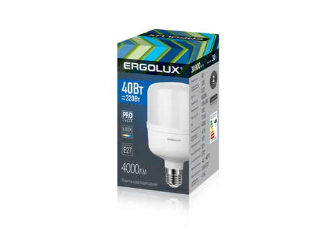 Лампа Светодиодная Ergolux LED-HW-40W-E27-6K PRO