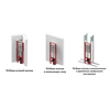 TECE 9400440 TECEbase Застенный модуль  со смывным бачком, ширина 320 мм, высота 1120 мм с комплектом креплений