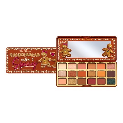Тени Too Faced Gingerbread Extra Spicy Eyeshadow Palette