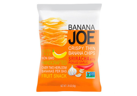 Банановые чипсы со вкусом соуса Шрирача "Banana Joe", 50г