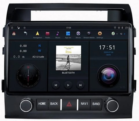 Магнитола Toyota Land Cruiser 200 (2007-2015) Android 9.0 4/64GB IPS DSP модель ZF-6025L-DSP