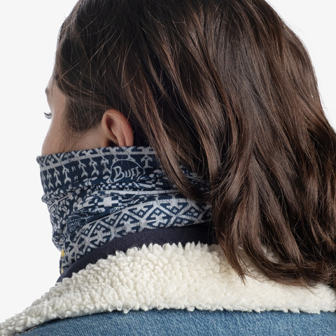 Картинка шарф-труба Buff polar Kurzeme Dark Navy - 8