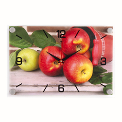 Часы настенные 2030-03 "Сочные яблоки"