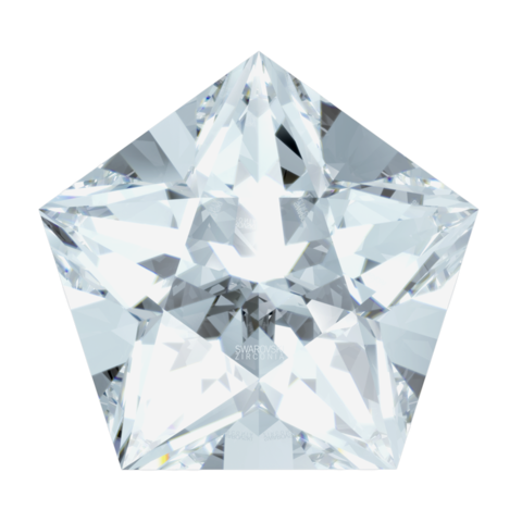 Фианит Пентагон от 1.5х1.5 до 7х7 мм