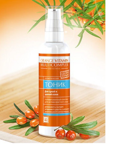 Тоник для сухой кожи "Orange Vitamin Multicomplex"
