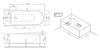 Am.Pm W80A-150-070W-P Like. панель фронтальная для ванны Like A0 150х70 см. шт
