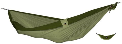 Картинка гамак туристический Ticket to the Moon compact hammock Khaki - Army Green - 1