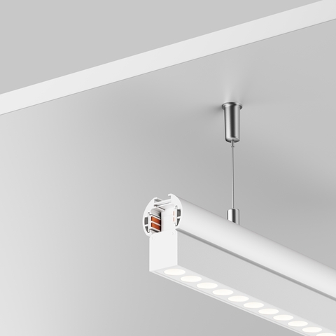 Шинопровод накладной/подвесной Maytoni Busbar trunkings exility TRXM034-R-412W