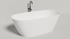Salini 102529MF SOFIA 185x90 Ванна, донный клапан "Click-Clack" цвет на выбор, сифон, интегрированный слив-перелив, покраска по RAL полностью