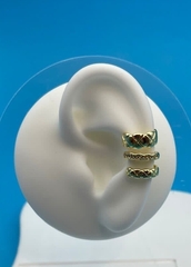 72133 - Кафф зажим для уха три полоски