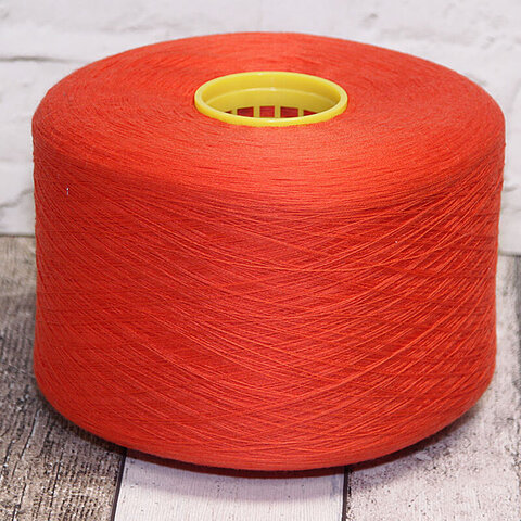 Меринос гребенной AMICO SOFT 2/48 красный морковный