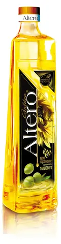 Масло подсолнечное Альтеро Голден 99% 0,8л бут, шт