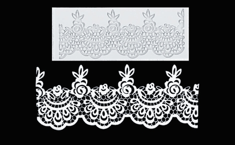 Силиконовый Коврик для декора Мэнди ажур