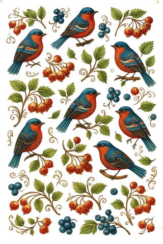 5096 Пленочный трансфер декупажная карта, формат А5, ProArt