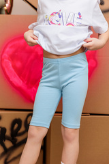 027_БК25 Велосипедки д/д, голубой