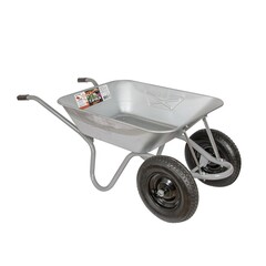 66-9-280 Тачка строительная двухколесная, грузоподъемность 280кг, объем 110л Yard