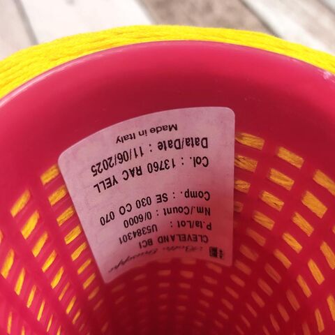 Шелк (30%) с хлопком Botto Giuseppe CLEVERLAND 600 желтый