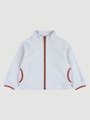 Флисовая куртка на молнии Mjölk Серебро