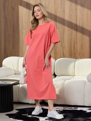 Платье Инта Виотекс КОРАЛЛОВЫЙ