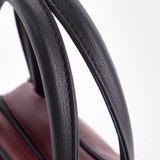 Сумка Саломея 479 наппа бордо + черный