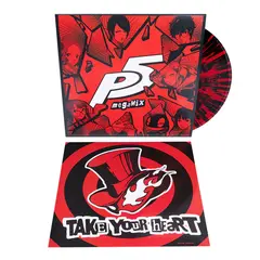 Виниловая пластинка. OST – Persona 5 Megamix (Red with Black Splatter Vinyl)