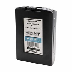 Набор зенковок 90° 6,3-20,5мм DIN335C 3z HSS-G 6шт MASTER-TOOL 102152PRO