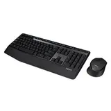 Logitech Wireless Desktop MK345 (Keybord&mouse), Black, Rus/Eng, [920-008534]