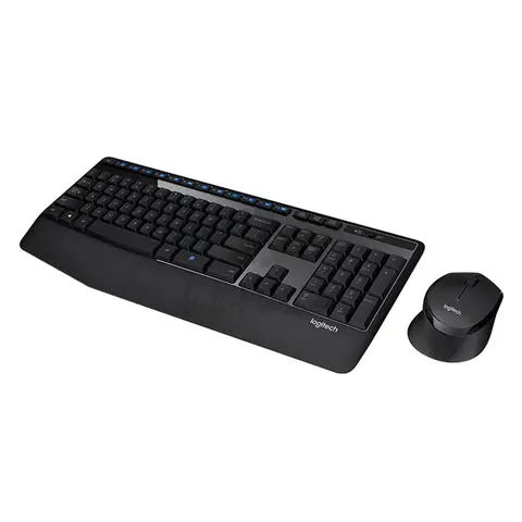 Logitech Wireless Desktop MK345 (Keybord&mouse), Black, Rus/Eng, [920-008534]