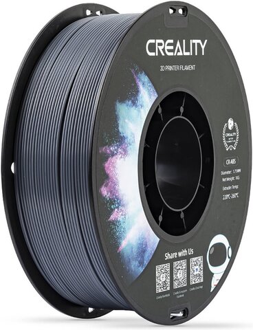 Пластик для 3D-печати Creality CR-ABS, 1.75 мм, 1 кг, серый, 3301020034