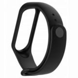 Силиконовый ремешок Silicon Loop для Xiaomi Mi Band 5, 6 (Черный)