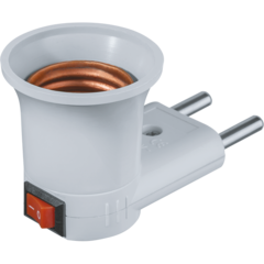 Патрон Navigator 71 992 NLA-S-E27 переходник с розетки на Е27