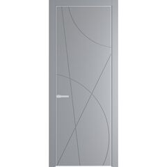 Межкомнатная дверь эмаль Profil Doors 4PE смоки глухая