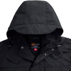 Куртка Alpha Industries Tactical M-65 Field Coat Black (Черная)