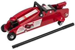 Домкрат гидравлический 2,5т подкатный, высота подъема 140-387мм