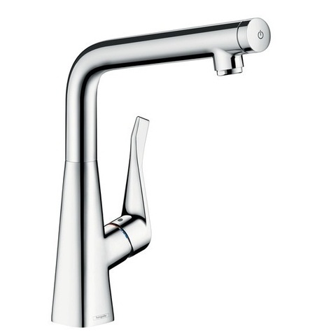 Смеситель для кухни с Г-образным изливом Hansgrohe Metris Select 14883000