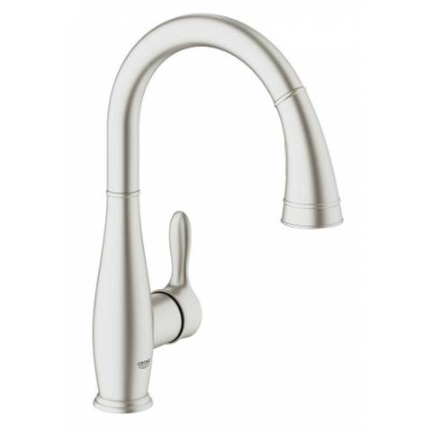 Смеситель для мойки с выдвижным изливом Grohe Parkfield 30215DC1