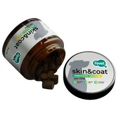 Favet MultivitaminDog Soft Chews функциональное лакомство для кожи и шерсти для собак, 120г