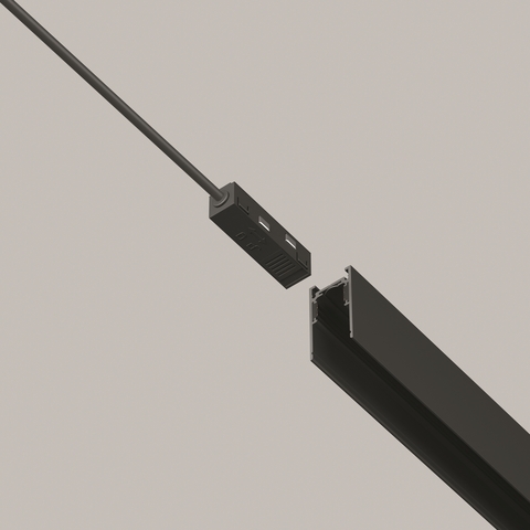 Комплектующие для систем освещения с токоведущими элементами Maytoni Accessories for tracks exility TRA034B-42B-1