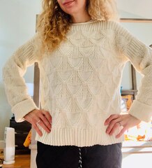 Описание по вязанию джемпера спицами "State"