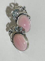 Моника (серьги из серебра)