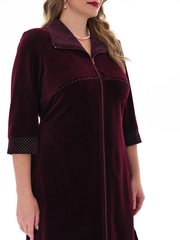 4075 Халат на молнии