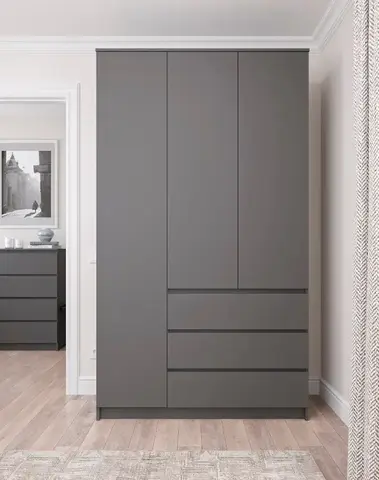 шкаф ЧЕЛСИ (графит) 1,2 м