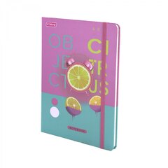 
          Записная книжка, А5, Yalong, 7БЦ, матовая ламинация, на резинке, ляссе, клетка, 80 л., "Яркие объекты"