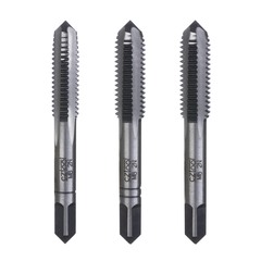 Метчик М 8,0х1,25 (Комплект 3шт) CSN223010 115CrV3 6h(2N) 54мм a=5,0 Bucovice(CzTool) 110080-3