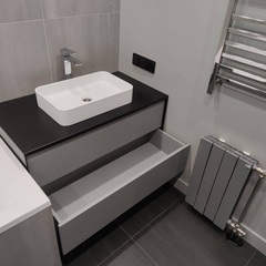 Подвесная тумба с раковиной