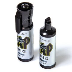 
          Маркер перманентный, Alingar, черный, скошенный, 8 мм, 12 шт/уп