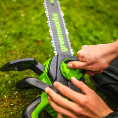 Цепная пила Greenworks GD24CS30K4 24V (30 см) аккумуляторная, с АКБ 4 А/ч и ЗУ