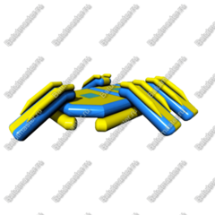 Модуль аквапарка «Подиум с горками»,13*5*2,3 м