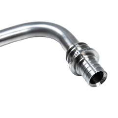 Трубка РЕХАУ из. нерж. стали для подкл. радиатора, Г-образная 20/250