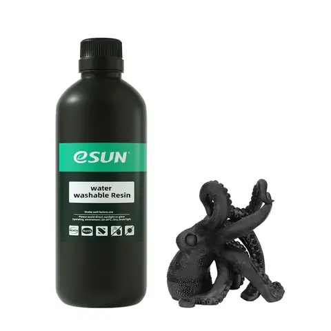 Фотополимер ESUN Water Washable черный (0,5 кг)